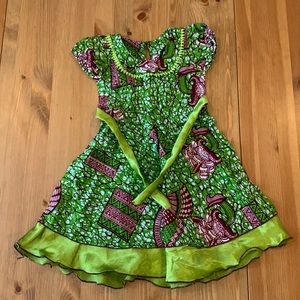Adorable African print dress 5T